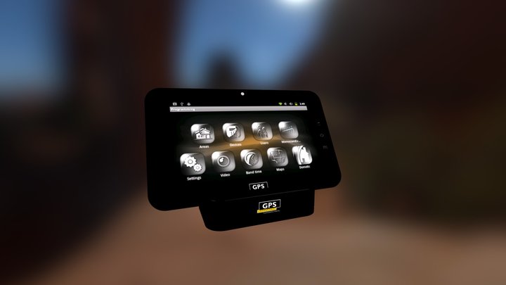 Tablet android 3D Model