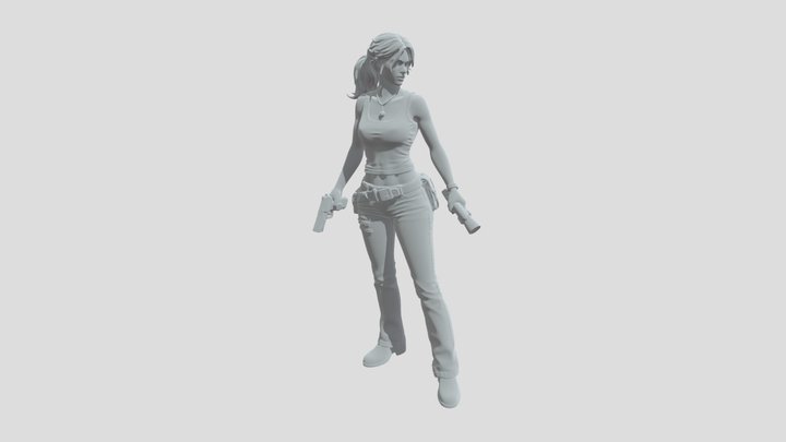 Aline Cedrac 3D Model