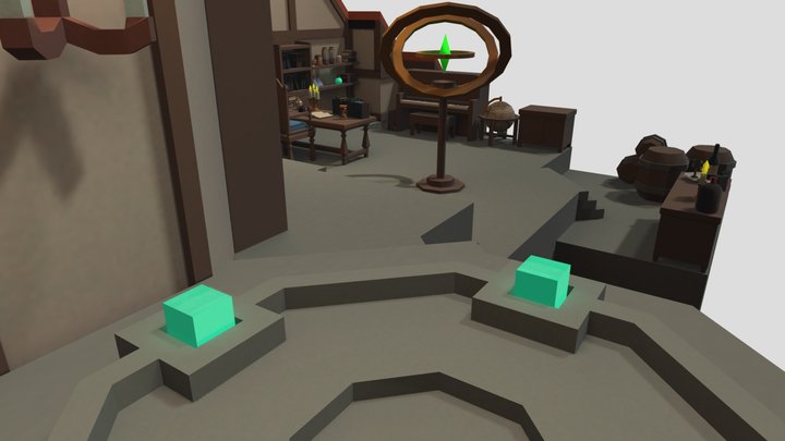the_great_sorcerers_room 3D Model