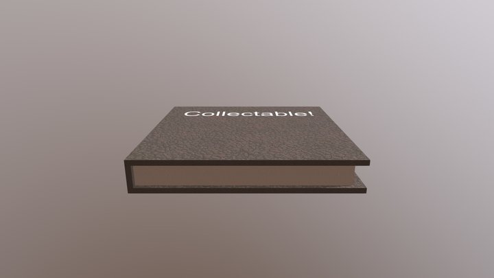 Book 3D Model