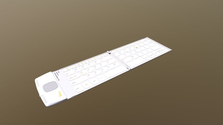 Pocket Keyboard 3D Model