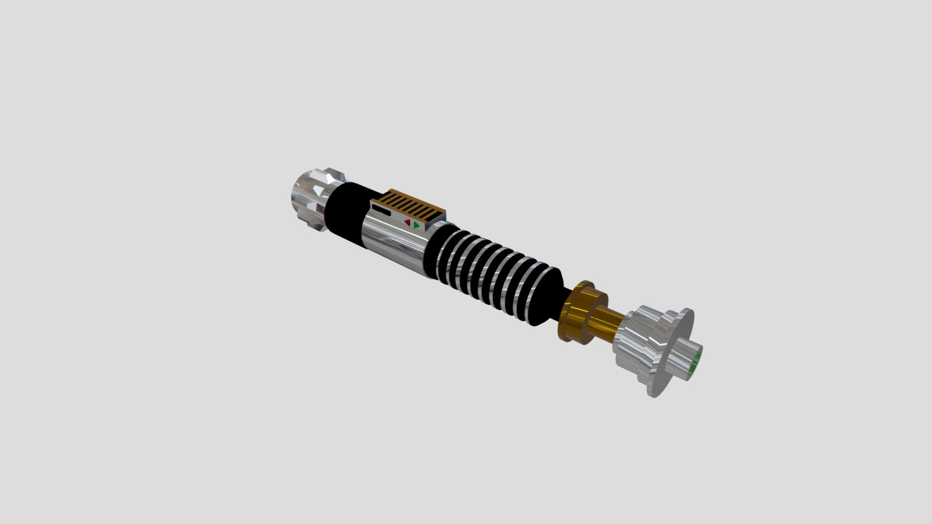 Luke Skywalker's Lightsaber Hilt - Download Free 3D model by Joel ...