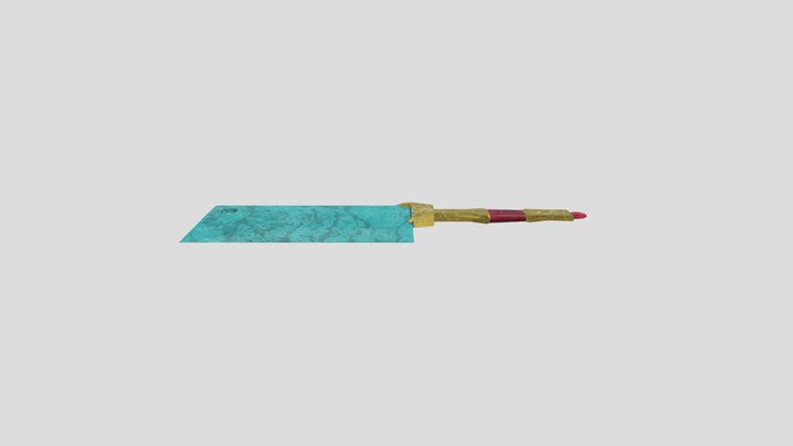Marble Cleaver 3D Model