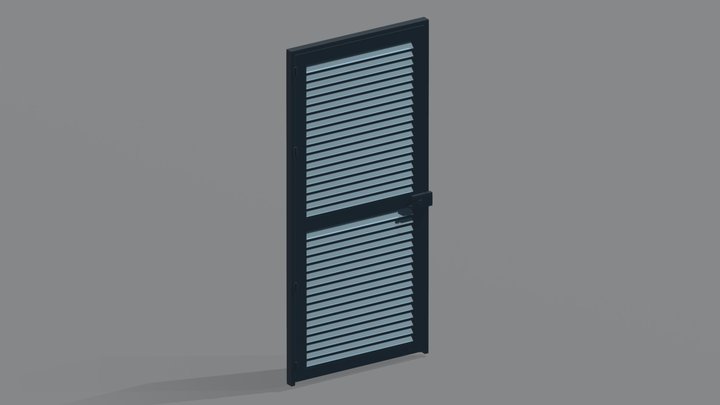 Puerta Cuarto de Máquinas 3D Model