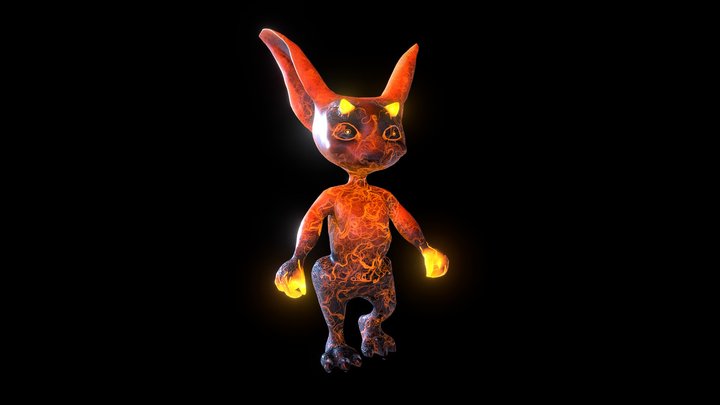 Weird Monster 3D Model