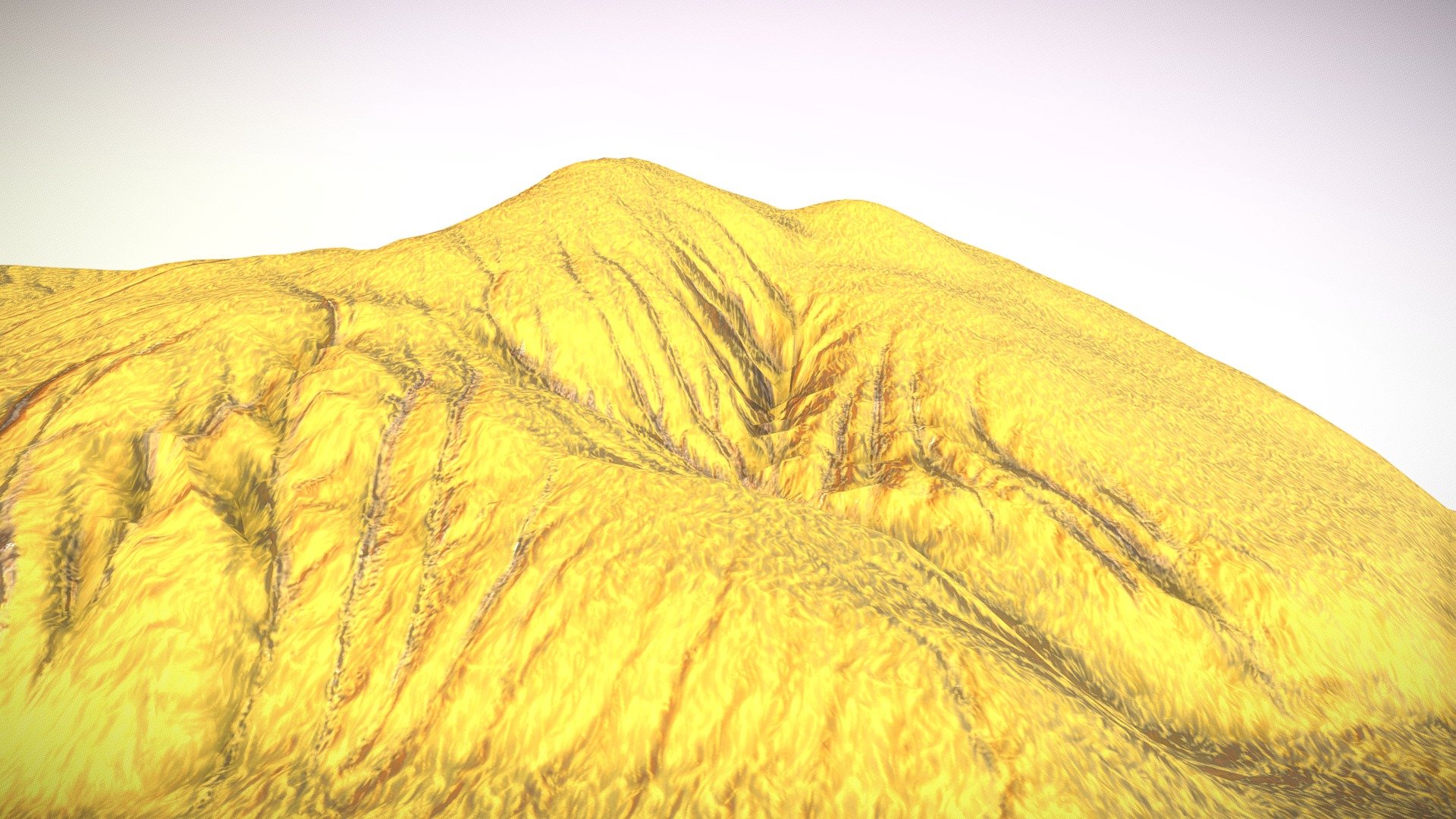 Environment Asset: Grassland Slope LowPoly