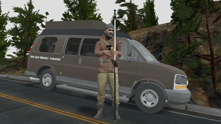 The Geo Master Traveler Measure 3D Model
