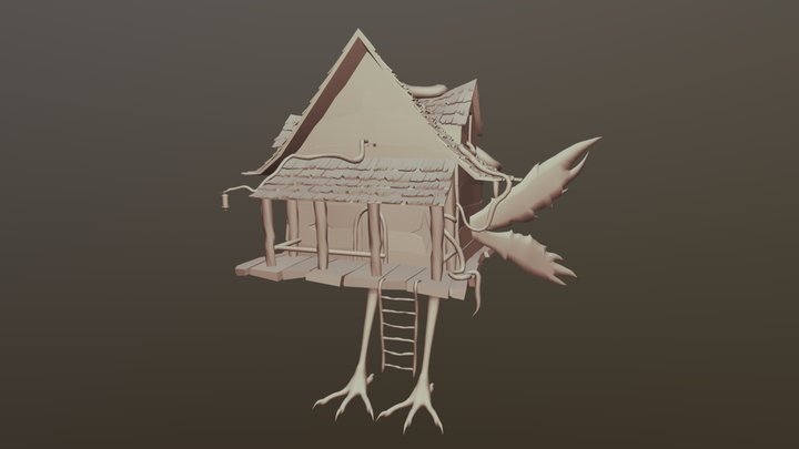 Monster House 3D Model