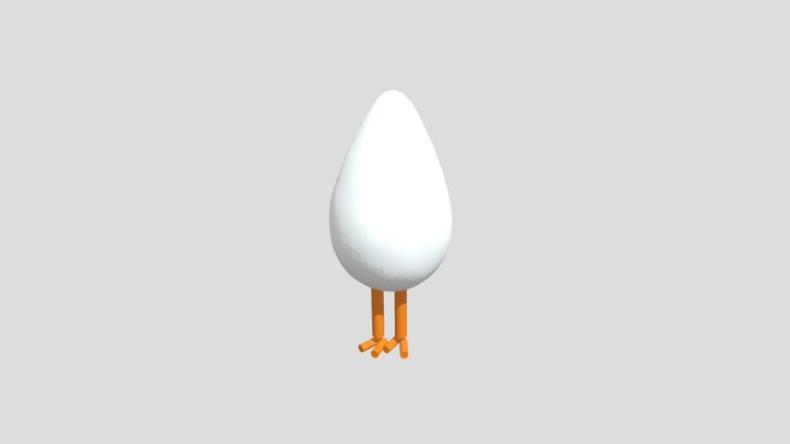 Egg 3D Model