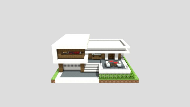 Modern house 3D Model