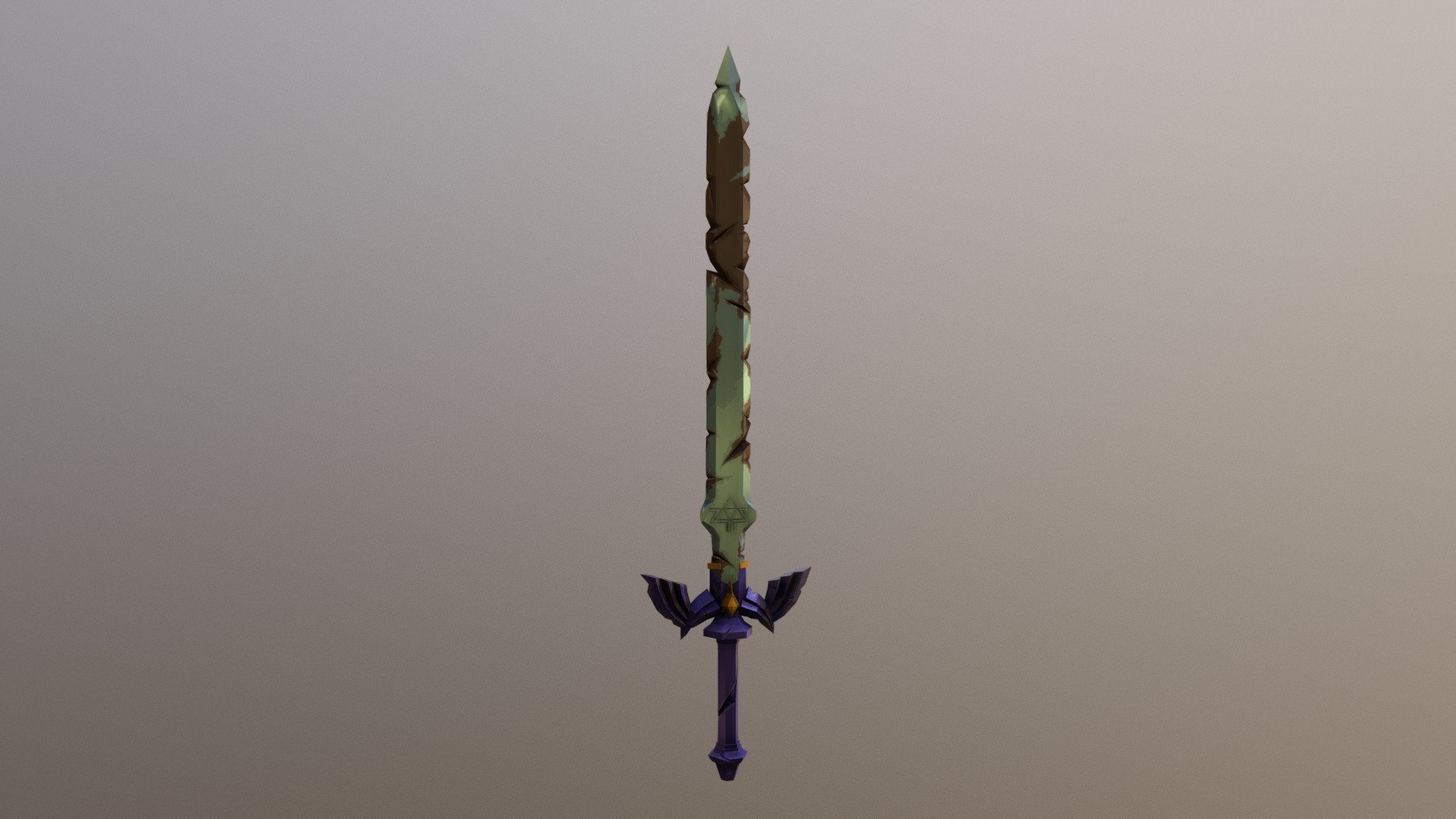 (Damaged) Master Sword from BOTW