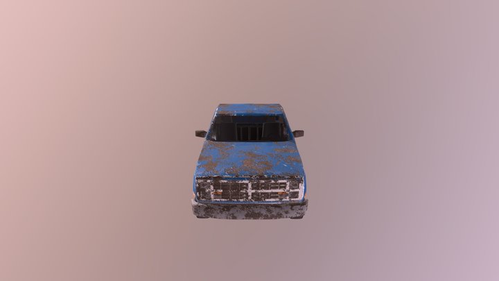 Pickup dirty 3D Model