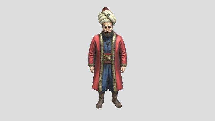 Ali Kuşçu 3D Model