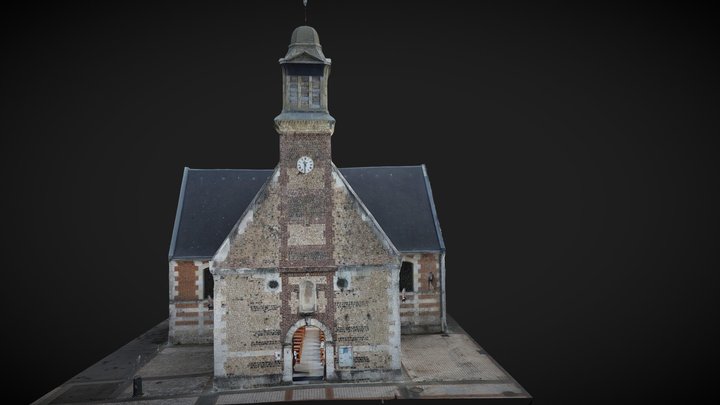 Eglise Notre Dame de la Consolation IN/OUT 3D Model