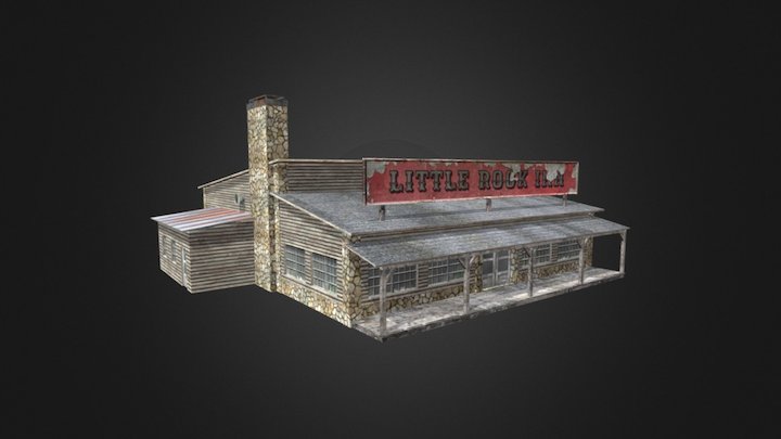 Little Rock Inn 3D Model
