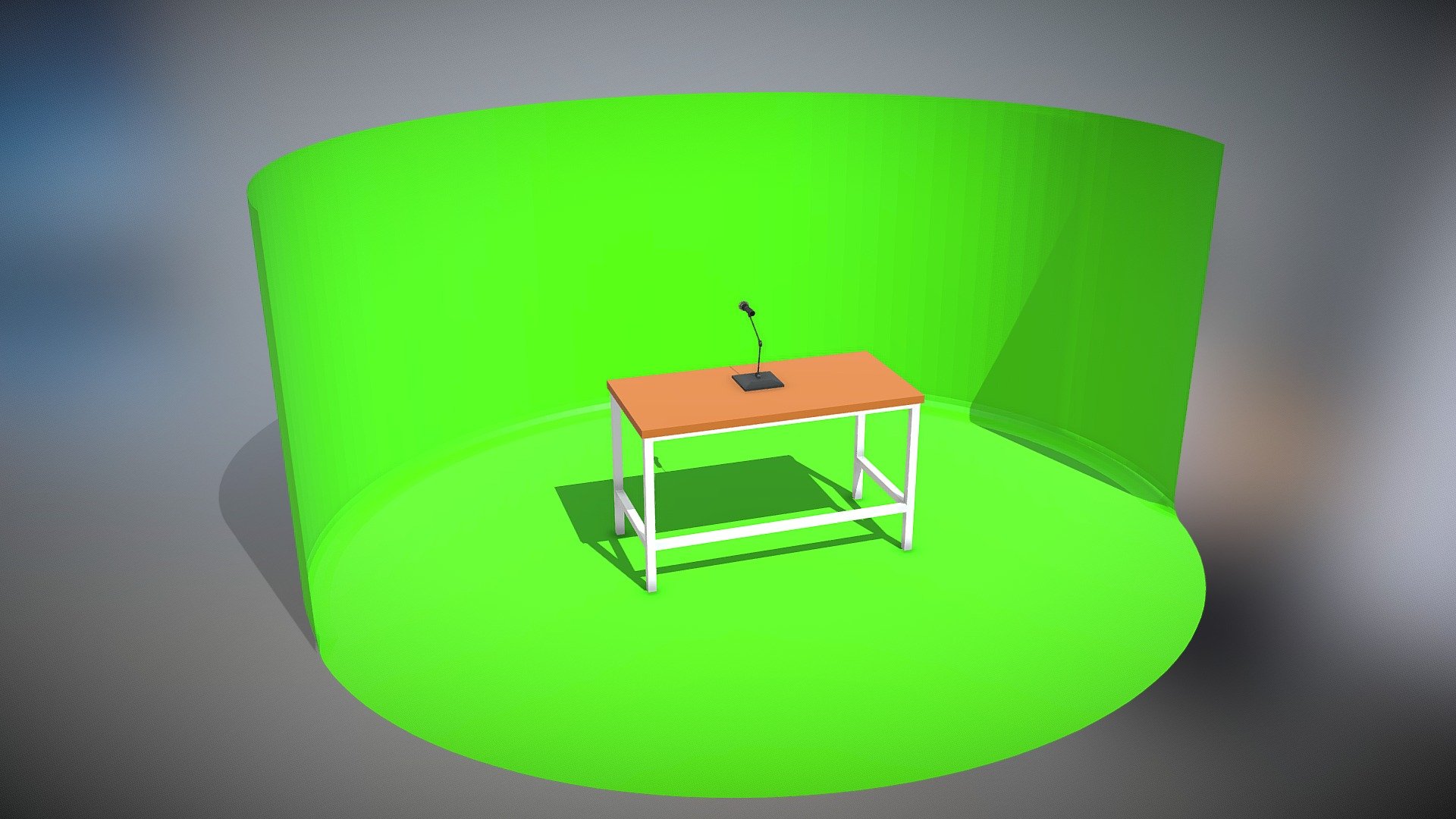 Recording Desk Low Poly - Download Free 3D Model By AnshiNoWara NG+ ...