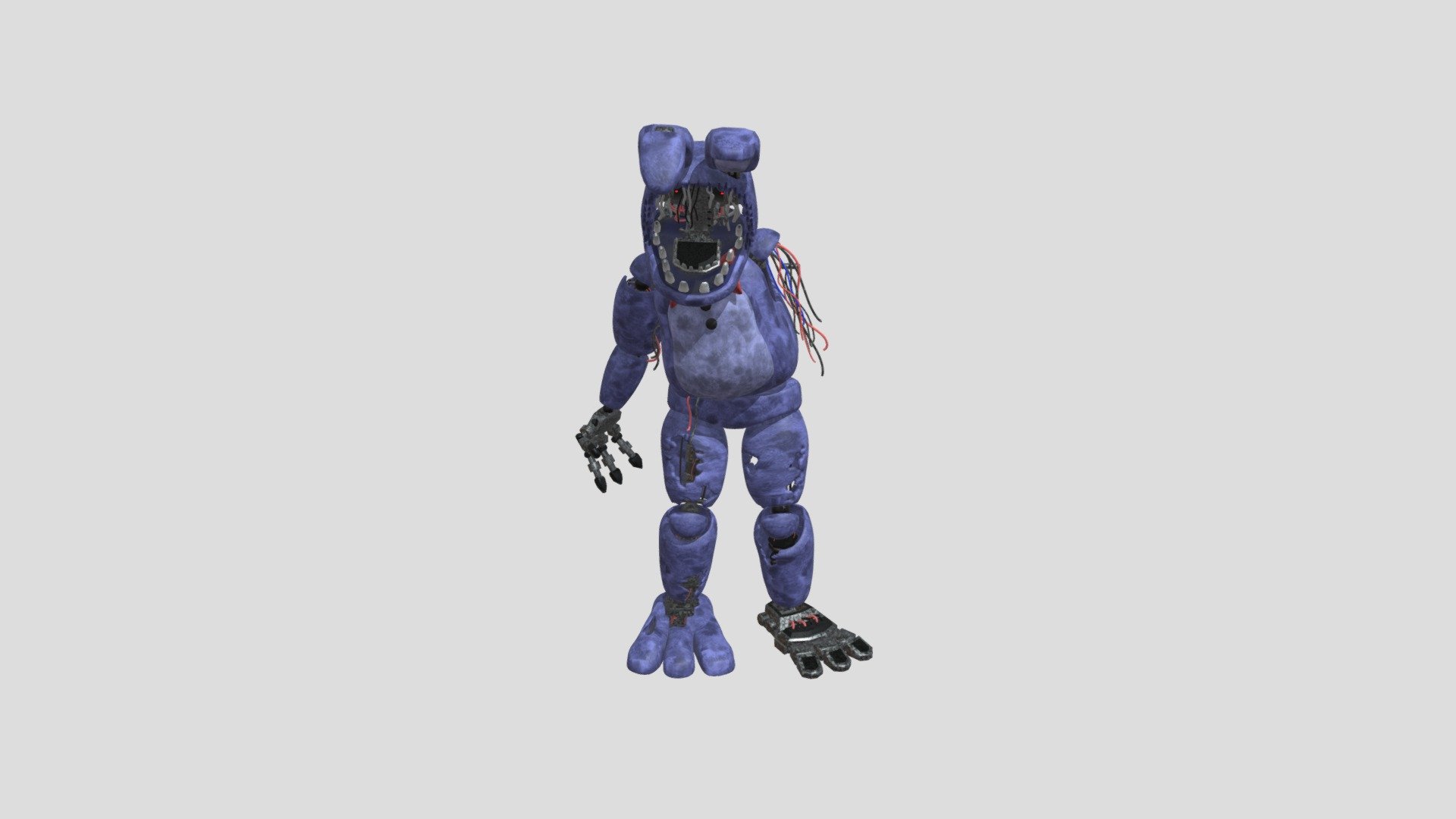 Withered bonnie - Download Free 3D model by Puploora (@Puploora.DTI ...