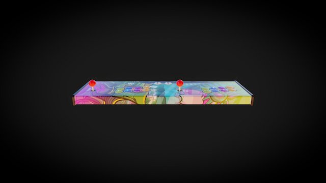 Arcade console PRO-to-type 3D Model