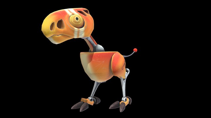 Robo Dino 3D Model