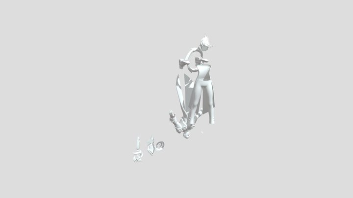 Hero_entropy_skin05_high_add (merge) 3D Model