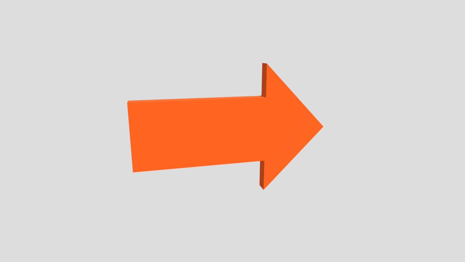 Orange Arrow