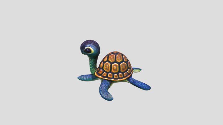 3fdde057ae3c_a_cute_mix_of_a_turtle_and_a_oct 3D Model