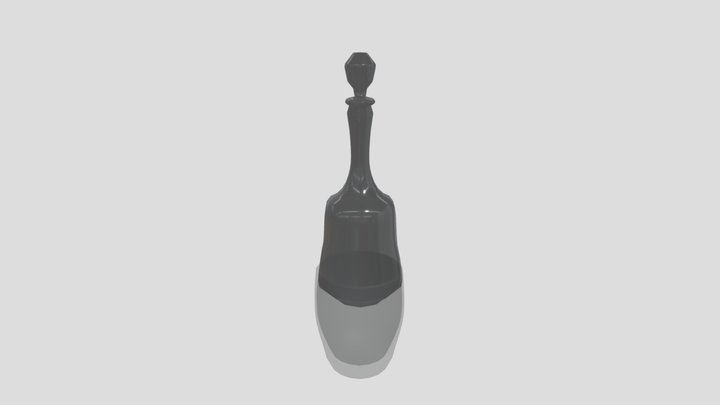 Bottle Glass 3D Model