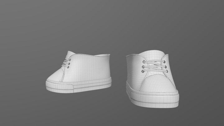 Mini shoe 3D Model