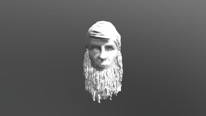 Male Head 3D Model