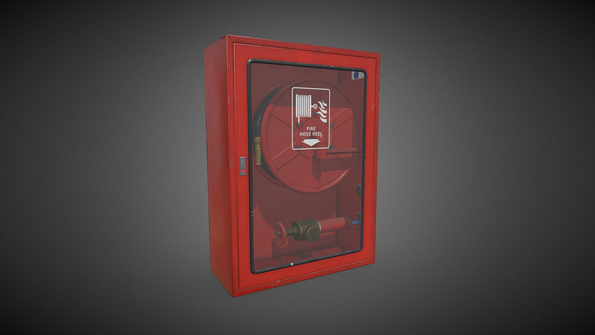Fire Hose Cabinet - Buy Royalty Free 3D model by NotAnotherApocalypticCo.  (@notanotherapocalypticco) [4a0fa28]