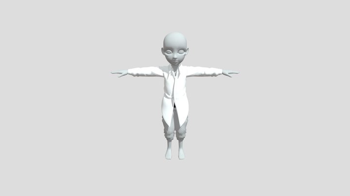 Cosplay FBX file zepeto 3D Model