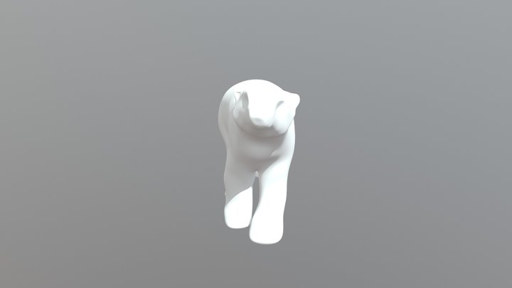 곰 3D Model