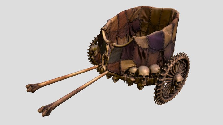 Eldritch Horror - Wagon 3D Model