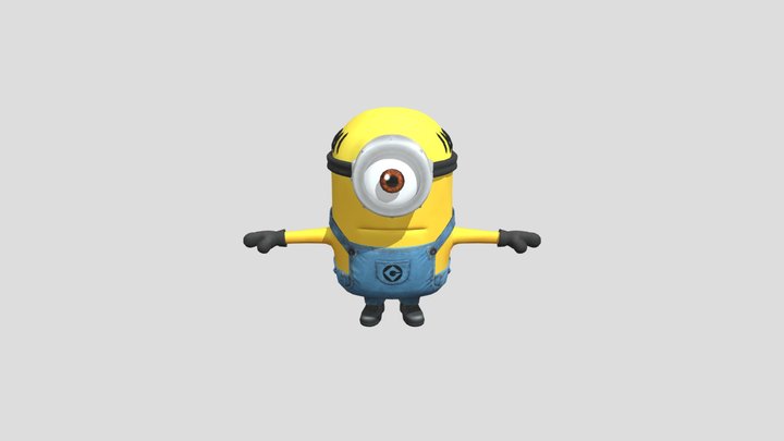 Minion Rush - Mel 3D Model
