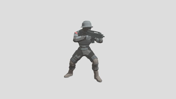 Knightmare Soldier (Batman v Superman) - Rigged – Modello 3D gratuito STL