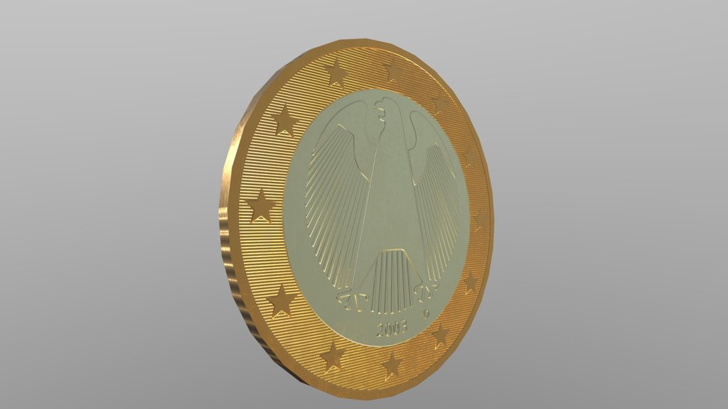 Just a €1 coin