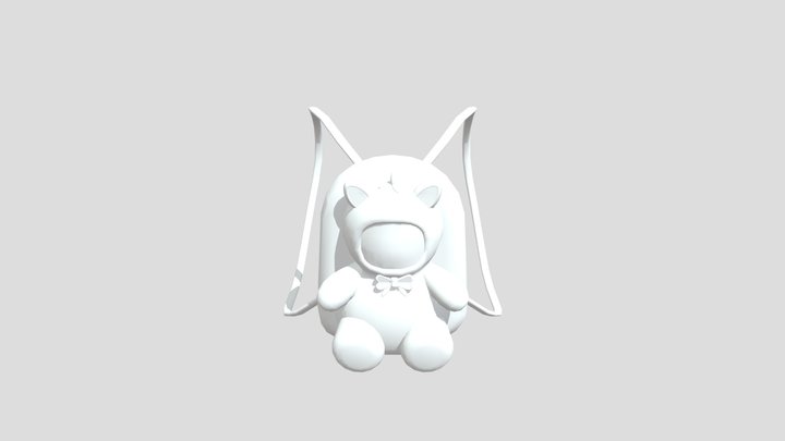 Strawberry Cat Backpack - UGC Roblox