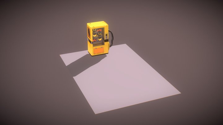 Vending machine of electric jigsaws 3D Model
