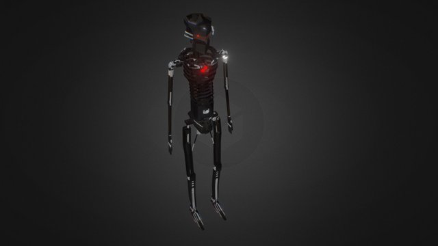 Cyborg Frame 3D Model