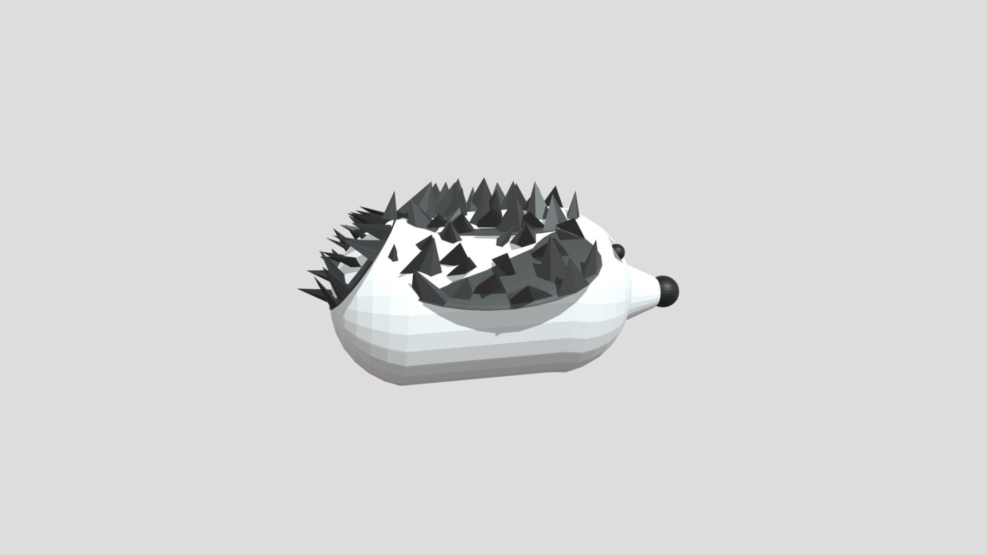 Hedgehog - 3D model by hhfnfnngfcfd [4a1242b] - Sketchfab