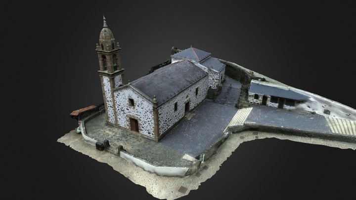 Santuario de San Andrés de Teixido 3D Model