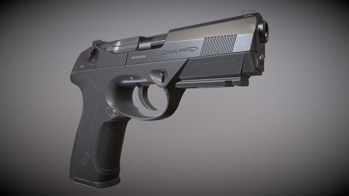 Beretta Px4 Storm 3D Model
