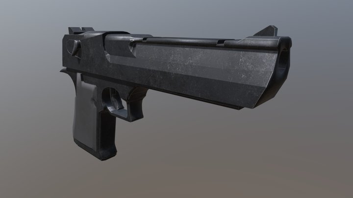 Desert Eagle 3D Model