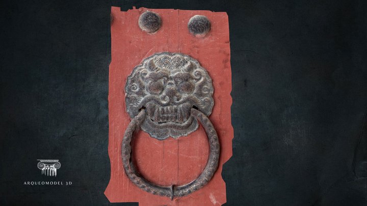 Bulguk-Sa Temple door detail | KOREA – Modello 3D gratuito STL