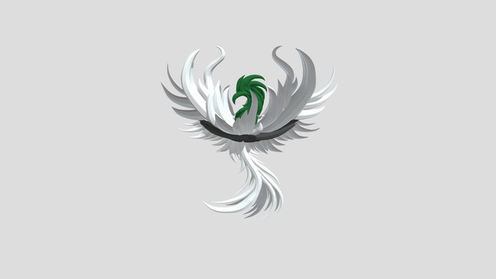 pheonix_but_flower 3D Model