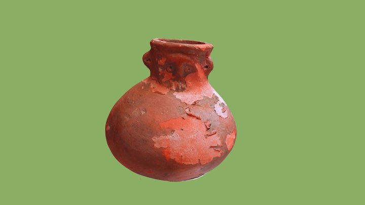 Atacameña Ceramic 3D Model