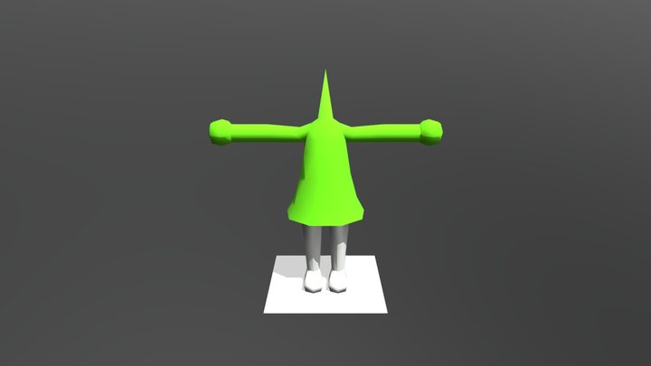 3DS - System BIOS - Mii Body 3D Model