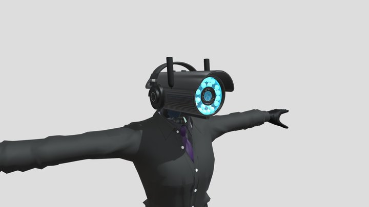 Camerawoman From 76 Full Episod 3D Model