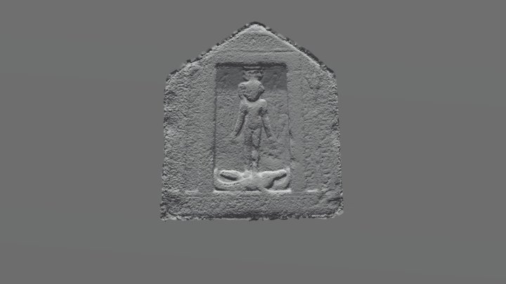 Horus-Stele 3D Model