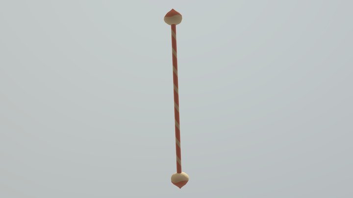 Peach Cookie Staff – Modello 3D gratuito STL